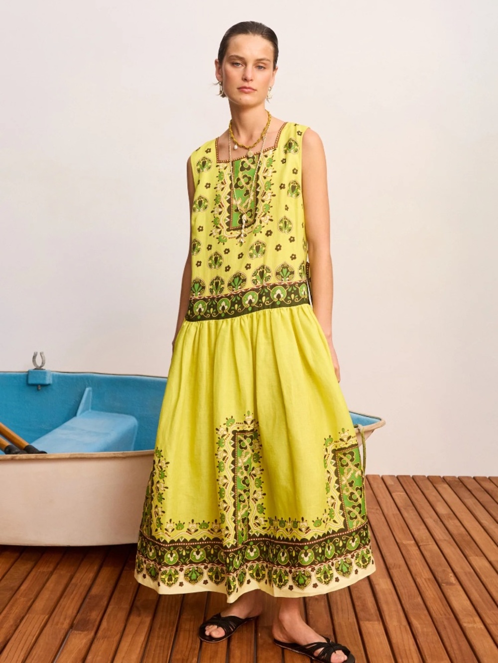 Alemais Bridget midi dress